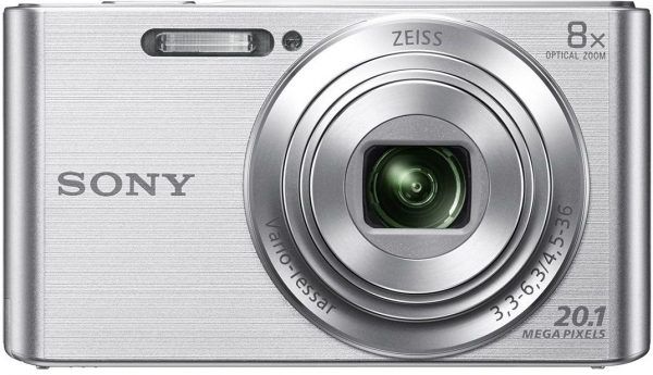 Sony Cybershot DSC-W830/S 20.1MP Digital Camera (Silver) with 8X Optical Zoom