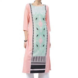 Vaamsi Crepe Digital Printed Kurti