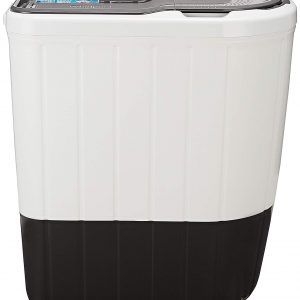 Whirlpool 7 kg Semi-Automatic Top Loading Washing Machine (SUPERB ATOM 7.0, Grey, TurboScrub Technology)