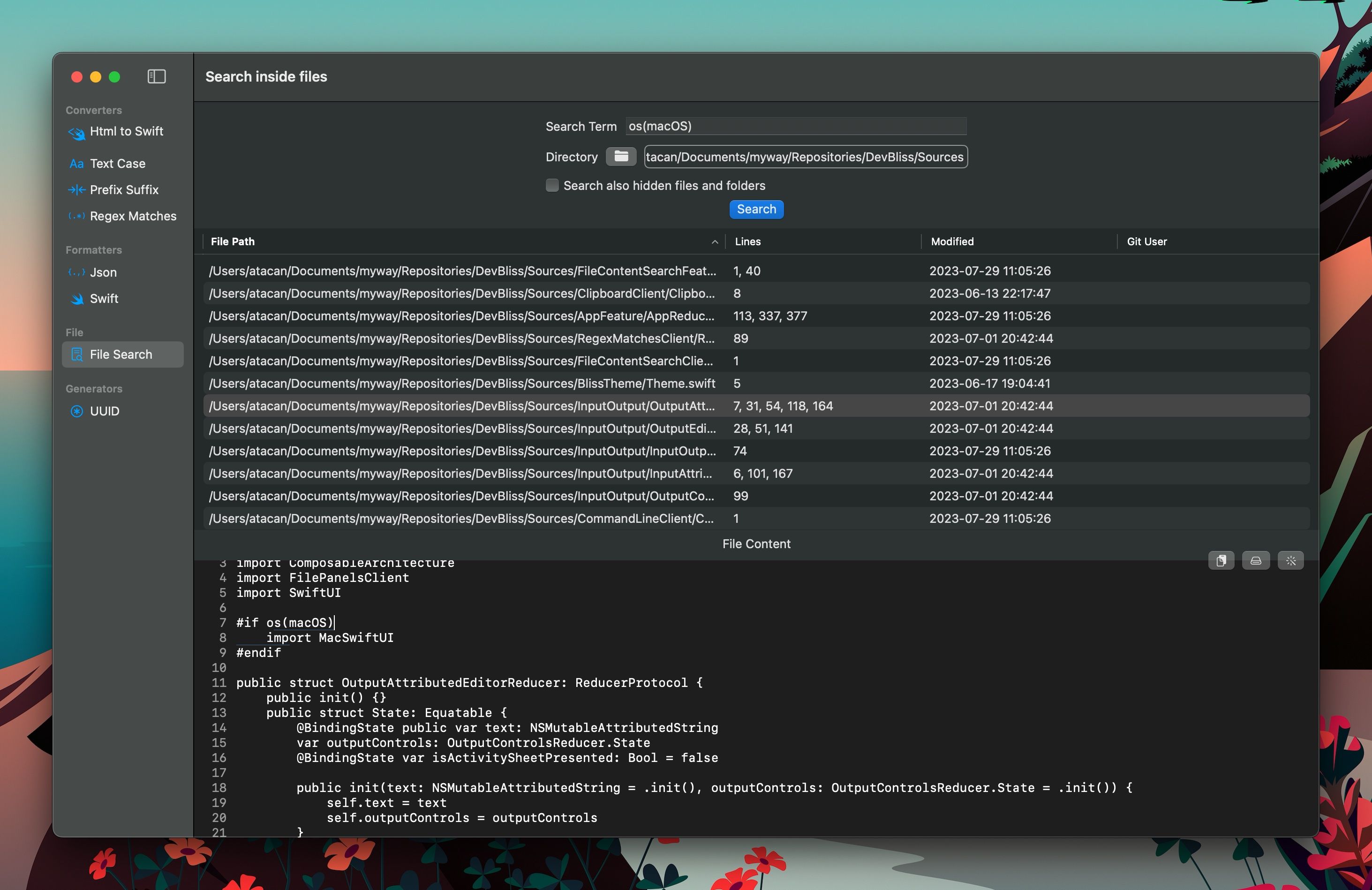 Convert Html to Swift