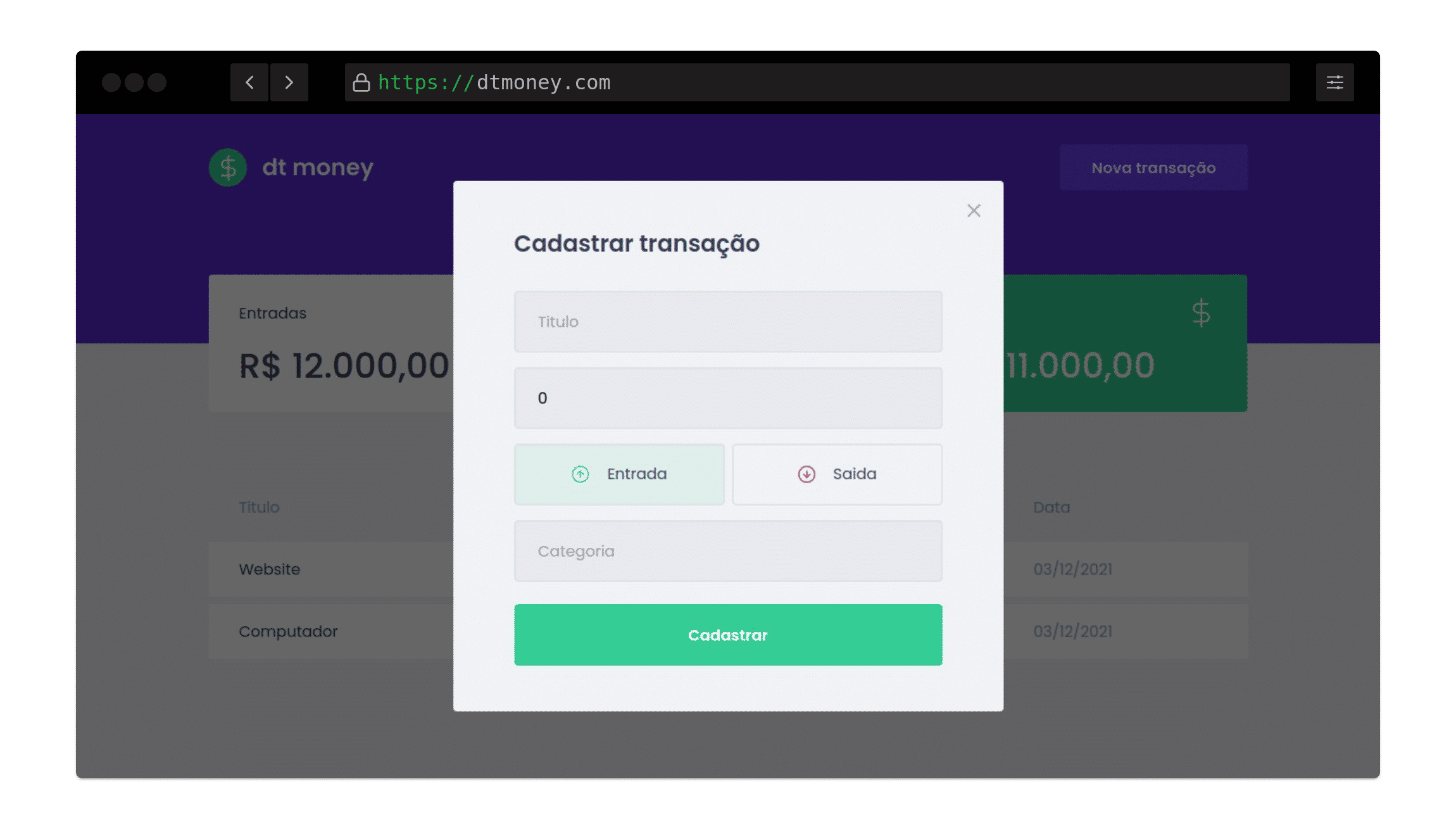modal dt money