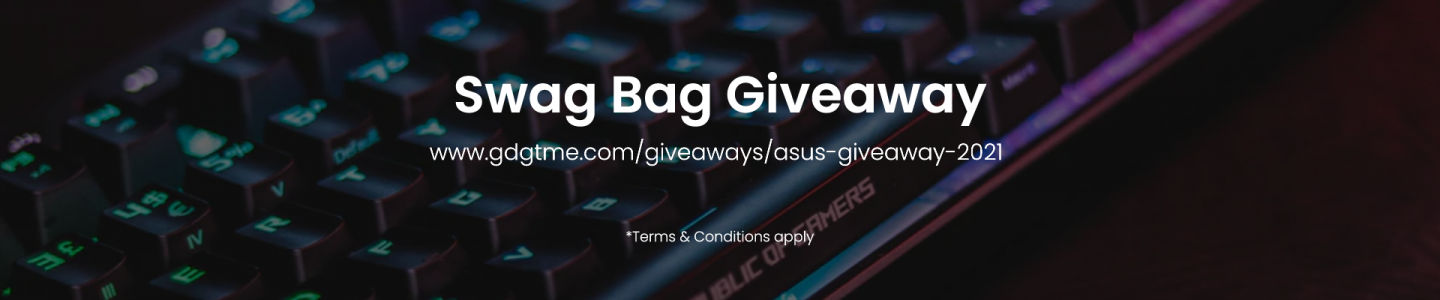 ASUS Swag Bag Giveaway 2021