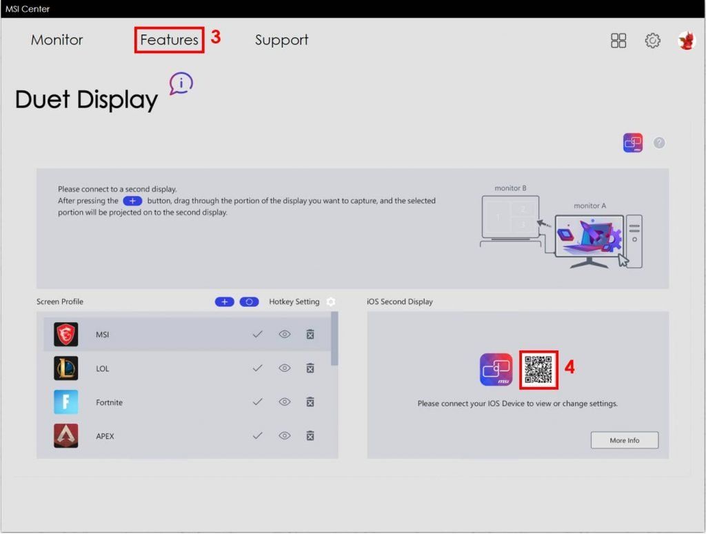 Span Your Gameplay through MSI Duet Display