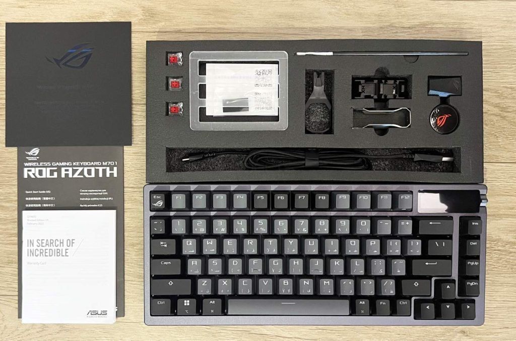 ASUS ROG Azoth Gaming Keyboard Review
