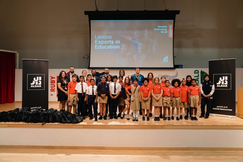 Aldar West Yas Academy Launches Lenovo Esports Zone