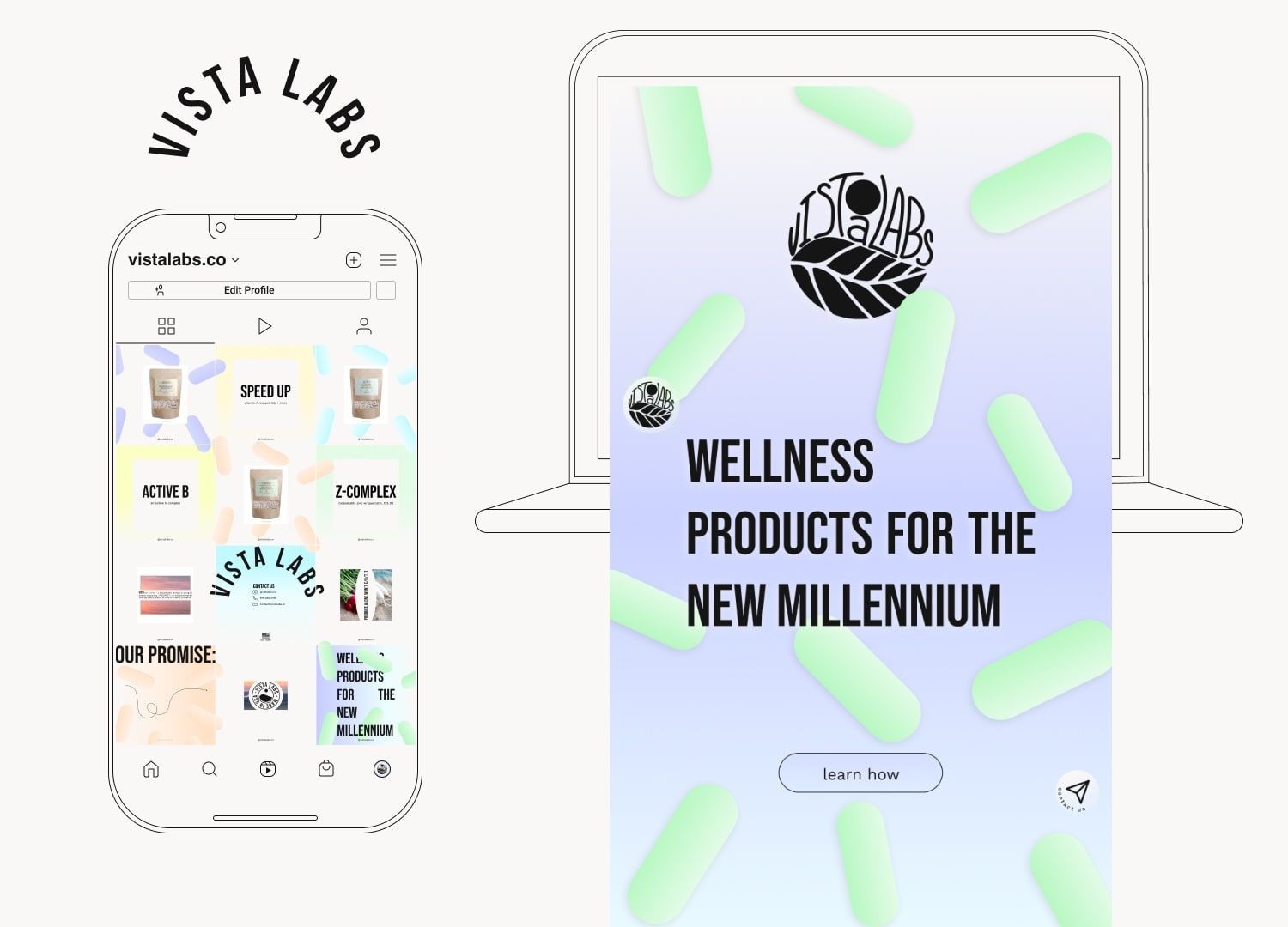 Image #1 of Vista Labs by Giuliana Design & Illustration