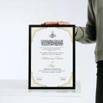 Customize nikkah frame keepsake delivered across Pakistan