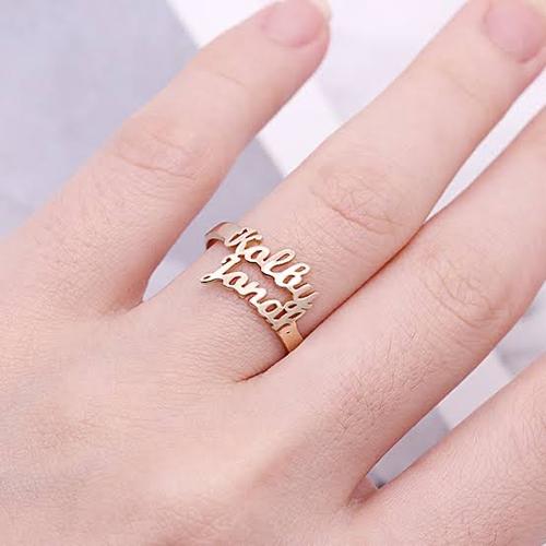 Customize Name Ring — Rs 620 in Pakistan
