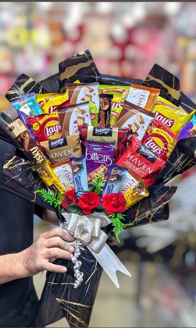 Chocolate Snacks Bouquet 