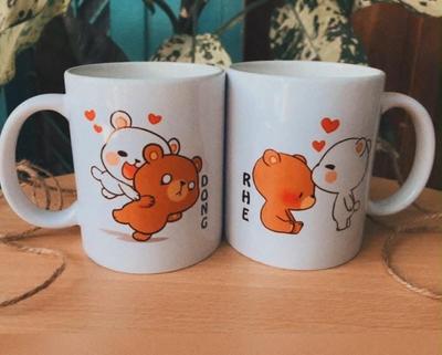 Customize Cute Teddies lovely mug