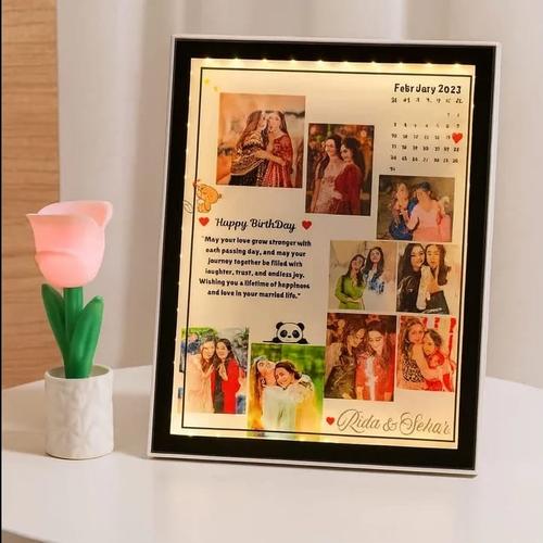 Fancy Led Magic Mirror Photo Frame — Rs 1,750 in Pakistan