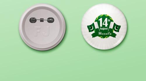 Customized 14th August Badges — Rs 149 in Pakistan