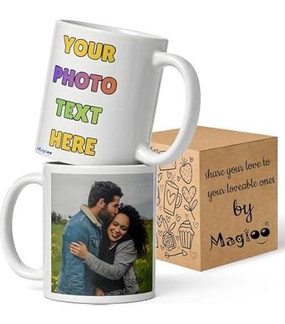 Customize Mug with picture and Text