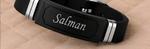 Buy New Arrival The Signature Band — Personalized Black Silicone Name Bracelet online in Pakistan at Rs 600