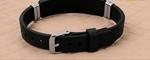 New Arrival The Signature Band — Personalized Black Silicone Name Bracelet — customized gift idea available in Pakistan