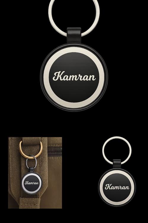 Customized Round Shape Metal keychain — Rs 550 in Pakistan