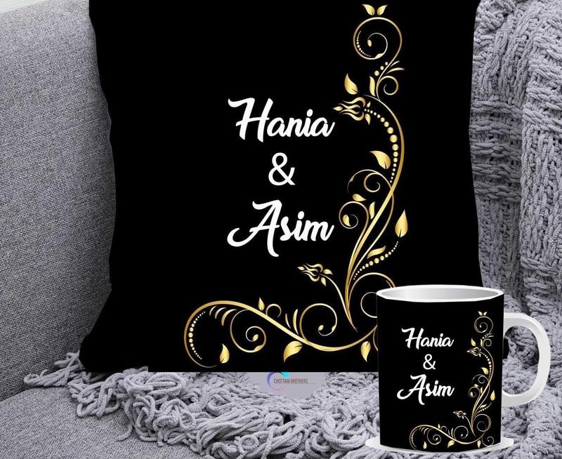 Customize Cushion With Mug β Rs 1,350 in Pakistan