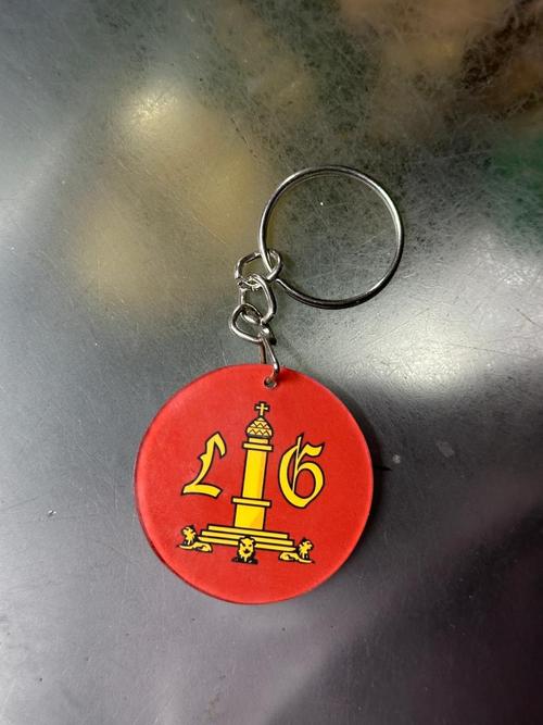 customized logo acrylic keychain