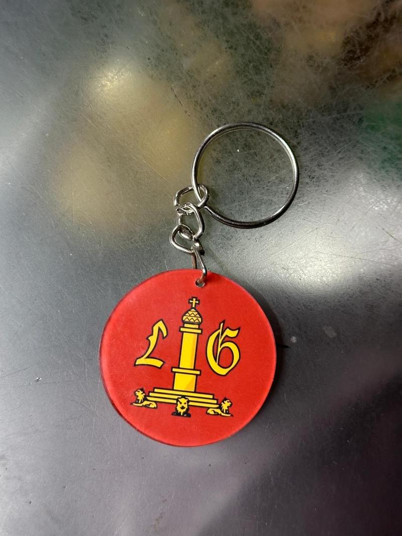 customized logo acrylic keychain