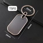 Customized silver metal name keychain stainless steel in Pakistan — view 3