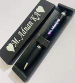 LED light pen custom name black in Pakistan