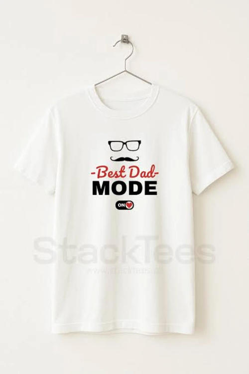 Best Dad Ever Custom Printed T-Shirt in Pakistan
