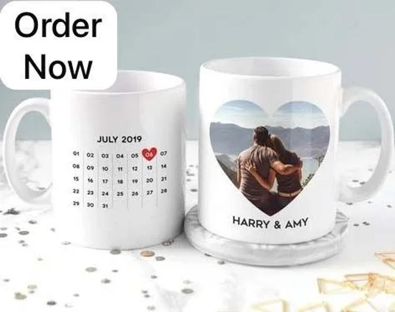 "Best Dad Ever" Floral Name Mug