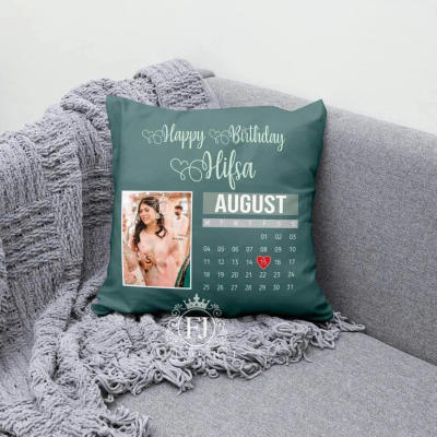 "Best Friends" Photo Collage Cushion