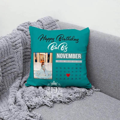 "Best Friends" Photo Collage Cushion