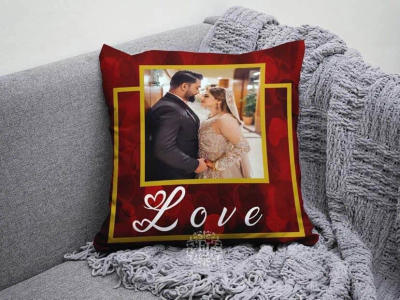 Calendar Month Birthday Photo Cushion