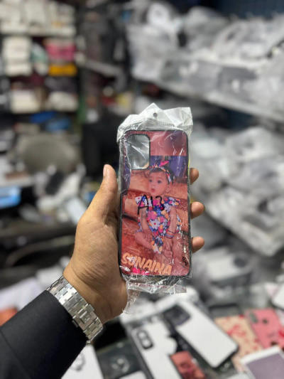 Couple Names & Photo Phone Cover