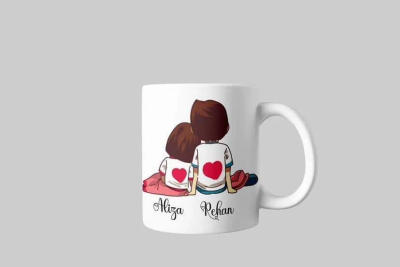 Couple Photo Printed Ceramic Mug