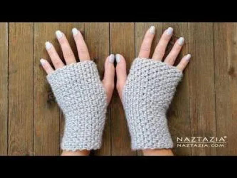Crochet Fingerless Gloves