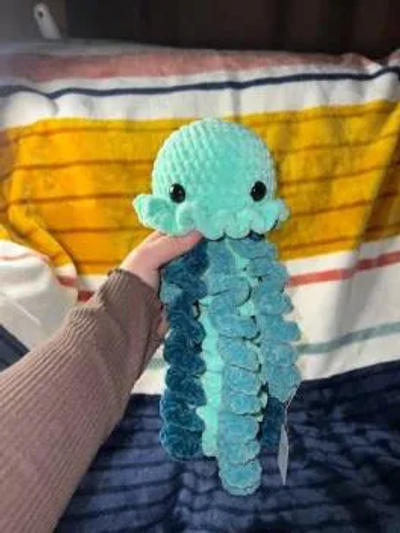 Crochet Jellyfish Toy