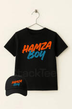 Custom Name Printed T-Shirt + Cap Combo in Pakistan