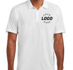 Custom Printed White Polo Shirt for Men in Pakistan