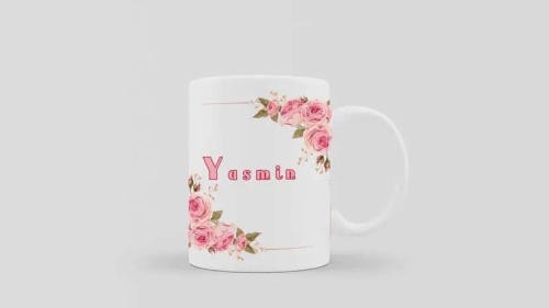 "Dear Bestie" Quote Illustration Mug — Rs 850 in Pakistan