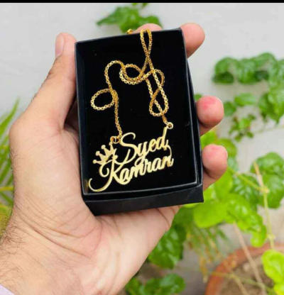 Gold Wing Locket — His & Hers Names