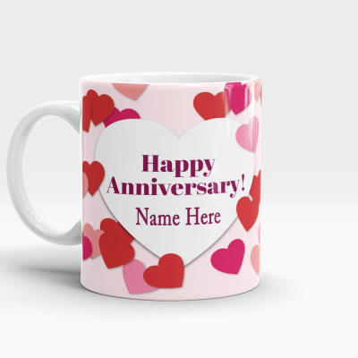 "Happy Mothers Day" Floral Name Mug