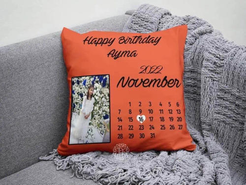 "Love You to the Moon" Star Photo Cushion — Rs 700 in Pakistan