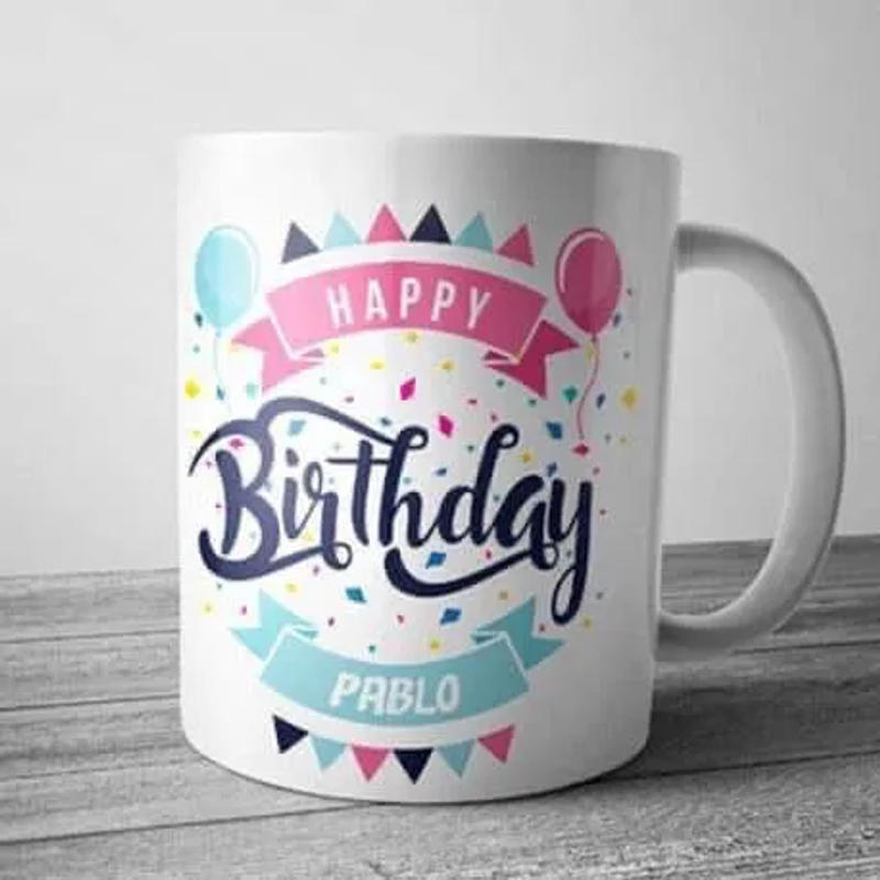 Photo & Name Printed Ceramic Mug