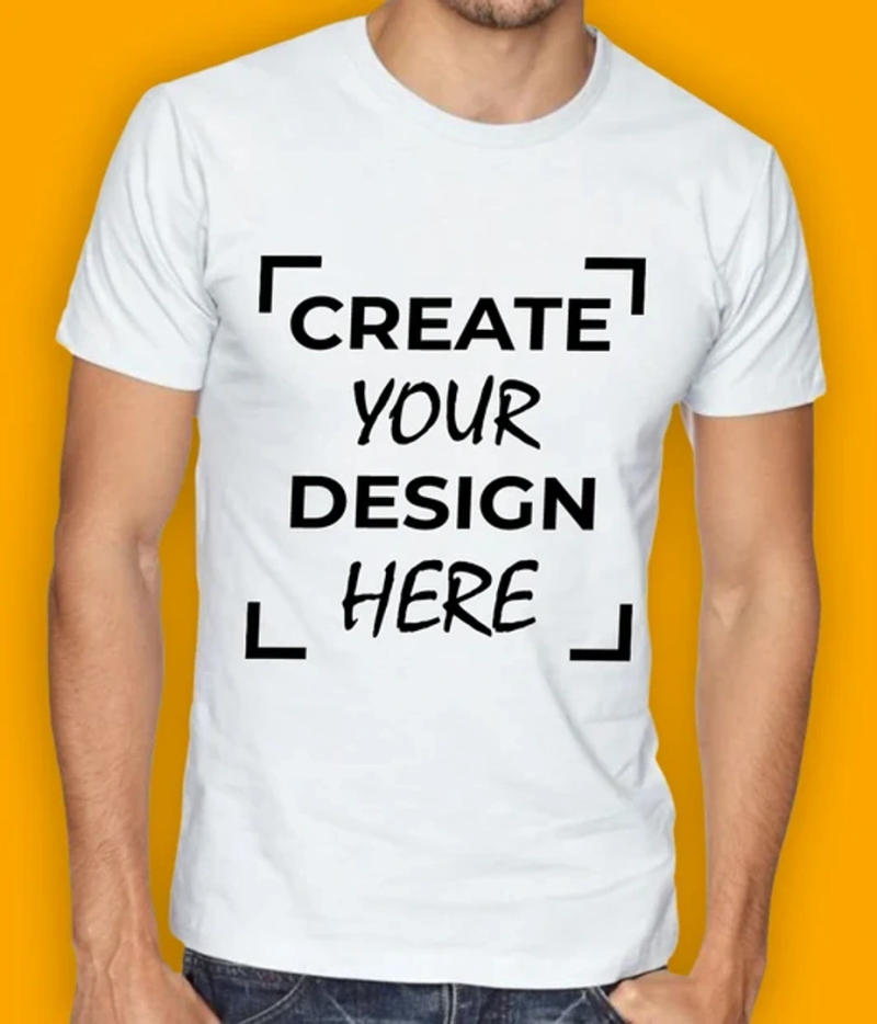 Print Anything Custom T-Shirt in Pakistan