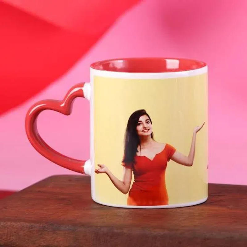 Rose Floral Custom Name Mug