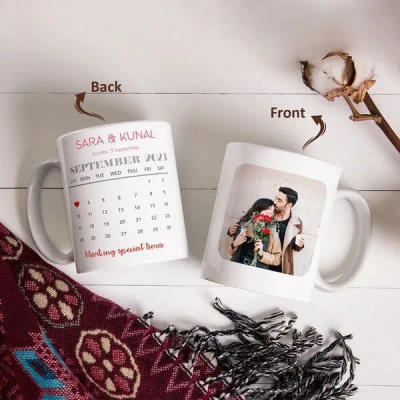 "Soulmate" Couple Names Mug