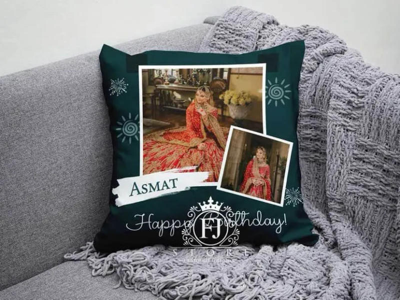 "Together Since" Date Couple Cushion
