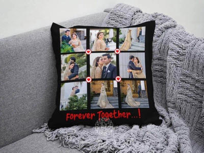 "You & Me — We Belong Together" Couple Cushion