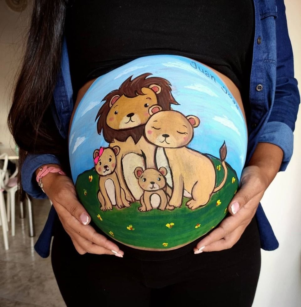 Belly painting, el mejor dibujo para pintar mi barriga