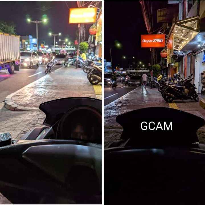 Perbandingan foto menggunakan gCam