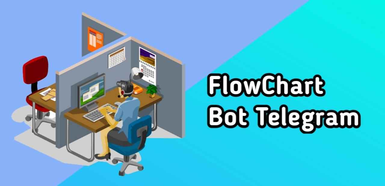 Flow Chart alur kerja bot telegram