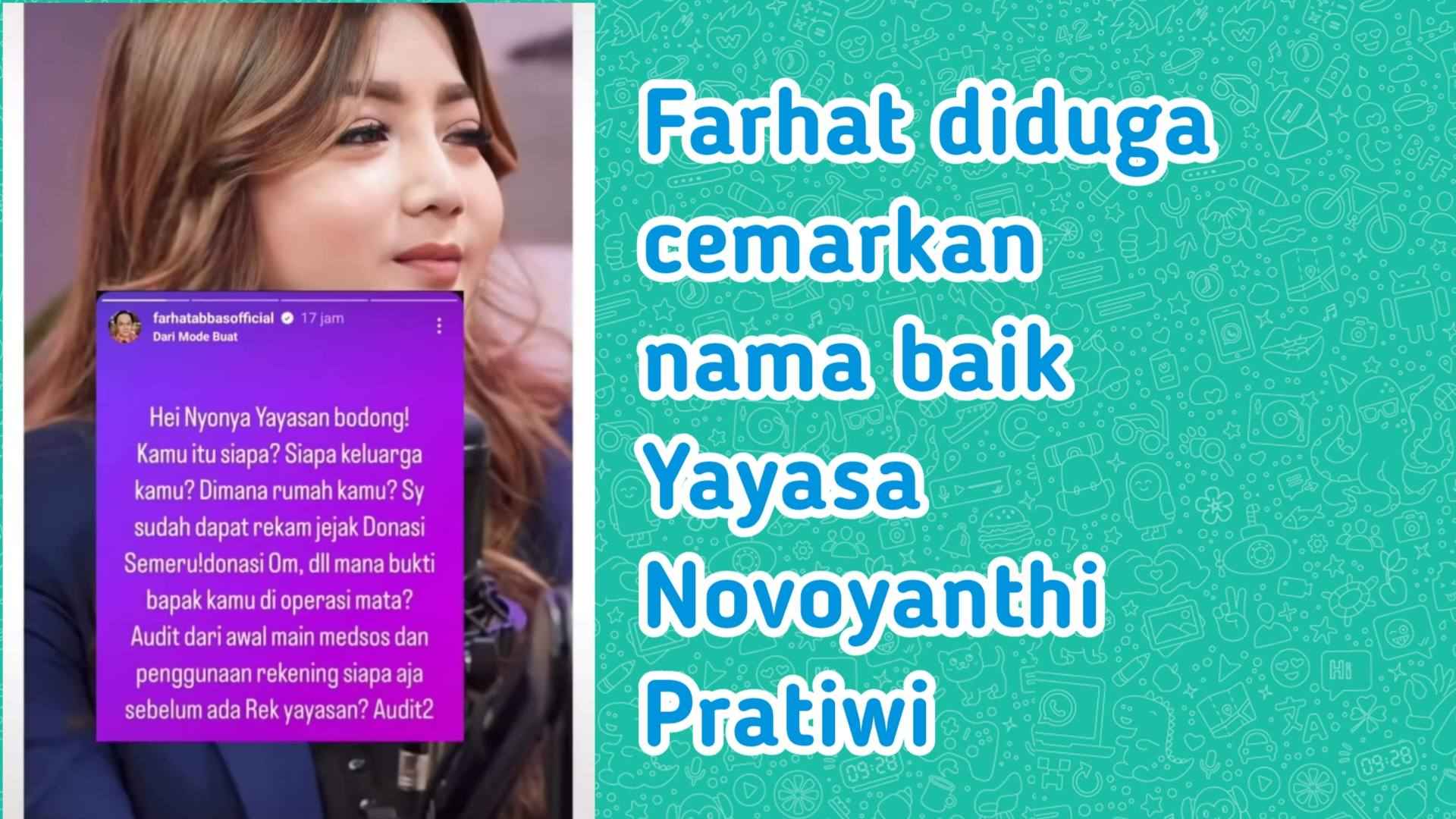 Farhad abbas memilih meninggalkan kasus yang ia perkeruh